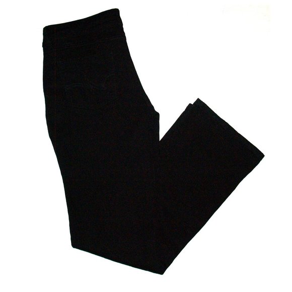 Classic Wrangler Black Mid-Rise Bootcut Denim / Jean - 09MWZBK -  34X32 - Picture 13 of 13